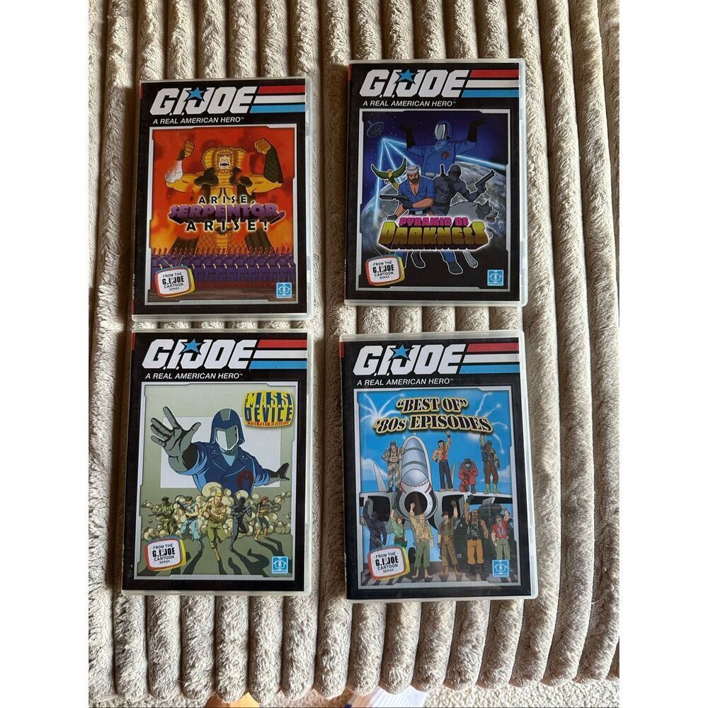G.I. Joe Real American Hero DVD lot